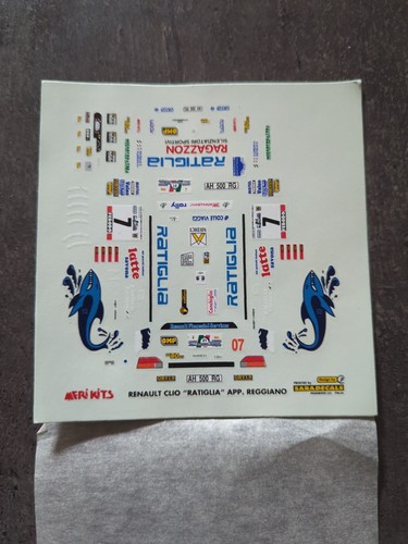 Renault clio williams decalc - clio,
