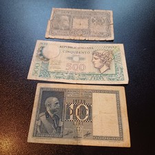 Vecchie Banconote Regno D Italia E Repubblica Italiana Lotto M 17 