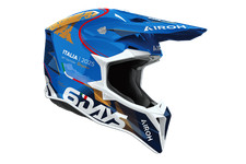 CASCO AIROH WRAAAP SIX DAYS ITALIA 2025 6DAYS  CROSS ENDURO MOTARD