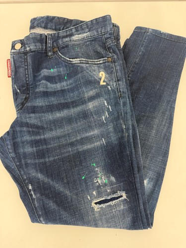 Dsquared2 demin jeans uomo - demin,