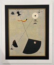 Joan Miro Acquerello su carta