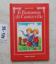 LIBRO IL FANTASMA DI CANTERVILLE  OSCAR WILDE  EDIZIONI PAOLINE 1985  BUONO++