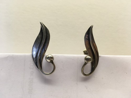 Orecchini vintage stampati - orecchini,