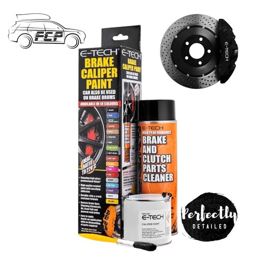 Kit vernice pinza freno nera - kit,
