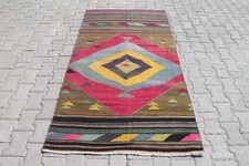 3x7 ft Handmade Turkish Kilim