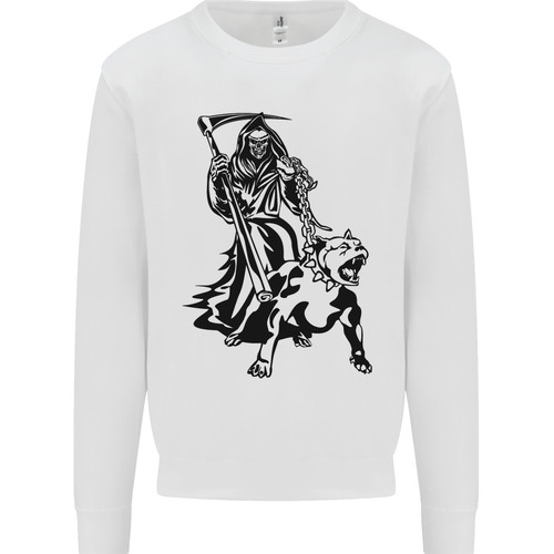 Maglione felpa pitbull grim - felpa,
