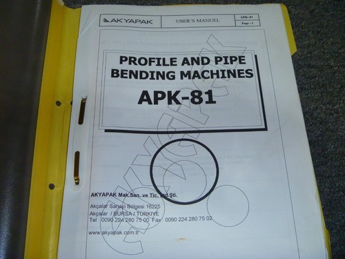 Akyapak apk piegatrice - akyapak,