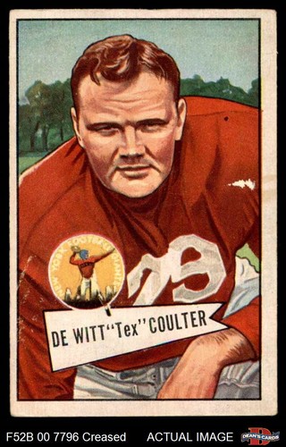 1952 bowman large - #71, dewitt