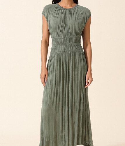 Abito midi zara donna raso - midi,
