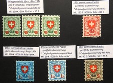 Francobolli Svizzera insegna