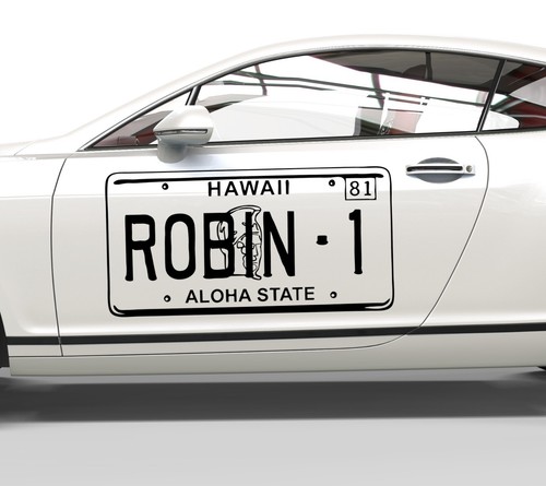 Adesivo magnum targa robin1 - targa,