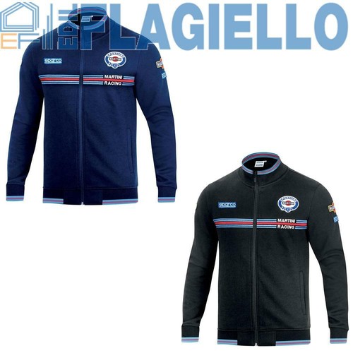 Felpa full zip sparco martini - zip,