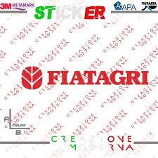 ADESIVO STICKER LOGO FIAT AGRI