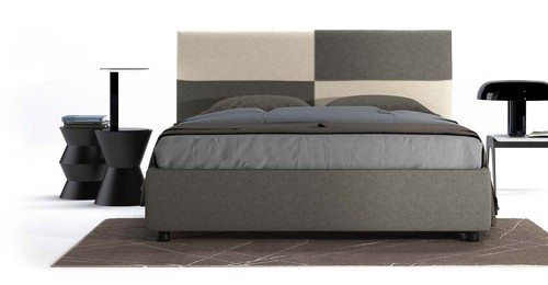 Letto matrimoniale con - matrimoniale, testata