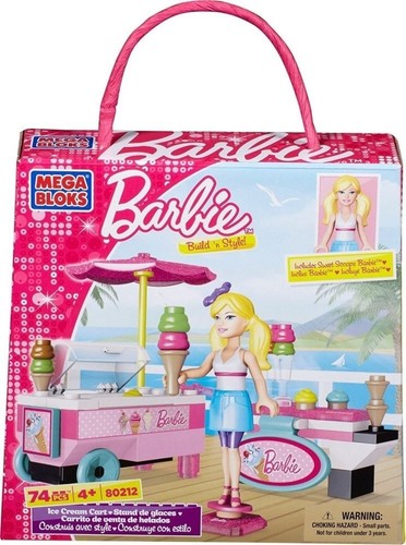 Mega bloks barbie carrello - bloks,