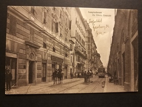 Sampierdarena via - sampierdarena, (genova).