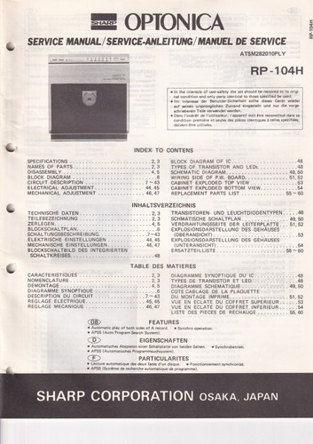 Manuale servizio - servizio,