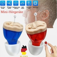 1x Kit Apparecchi Acustici Digitali Mini Digital Enhancer Sound Amplifier per Invecchiato DE