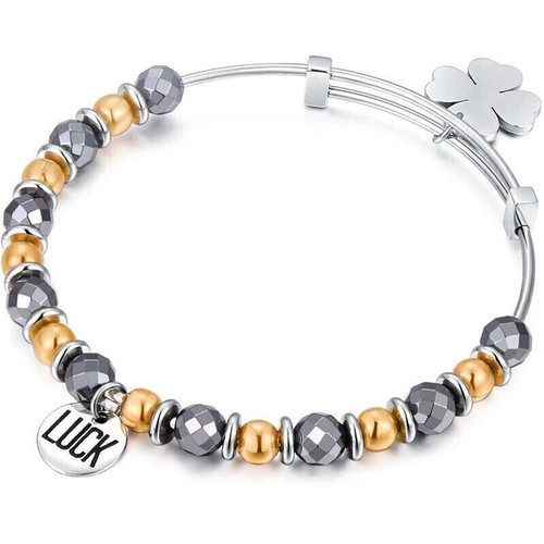 Bracciale rigido quadrifoglio - rigido,