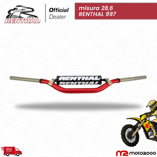 Manubrio moto cross renthal - moto,