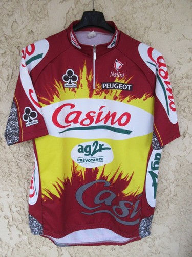 Maillot cycliste casino ag2r - casino,