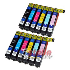 KIT 12 CARTUCCE XL PER EPSON XP55 XP750 XP760 XP850 XP860 XP950 XP960 XP970