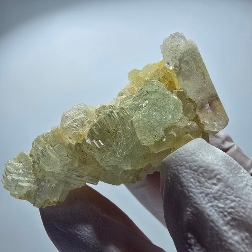 Sfera prehnite punta di - di,