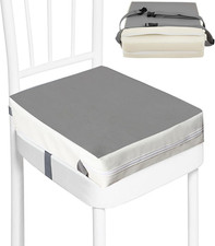 Rialzo Da Sedia per Bambini,Pu Cuscino Rialzo per Bambini,Rialzo Sedia Bambini C