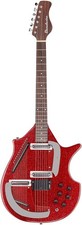 Danelectro sitar red metal - sitar,