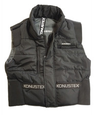 GILET PER IL TIRO DINAMICO SPORTIVO UNISEX K-SHOT COLORE NERO KONUSTEX POLIGONO