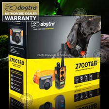 Dogtra 2700T&B sistema di addestramento e collare beeper a distanza per cani treno da caccia/bip