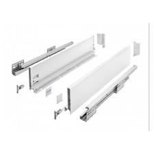 Set Cassettiera Acciaio Bianco