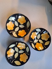 Tre coppe ceramica Rometti