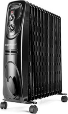 AIGOSTAR 33JLLF STUFA RADIATORE AD OLIO 13 ELEMENTI 3 REGOLAZIONI FINO A 2500W