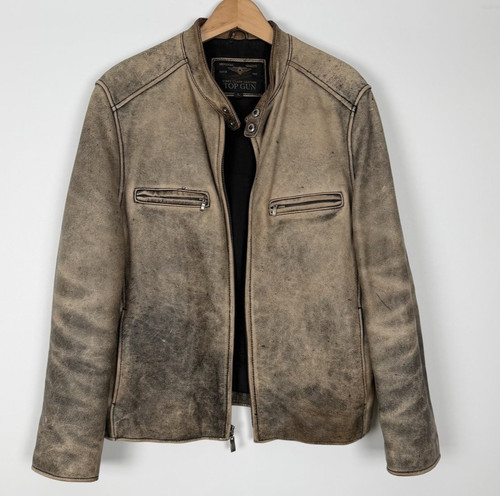 Giacca moto top gun - gun, prima