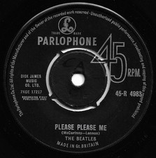 The Beatles - Please Please Me - (45-R 4983)- (7", Single, RP)