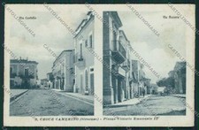 Ragusa Santa Croce Camerino PIEGA cartolina QQ0617