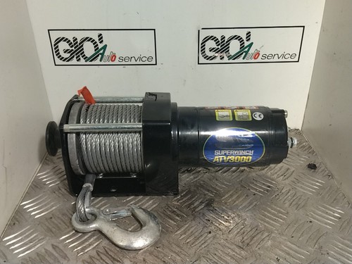 Argano elettrico 12v atv3000 - elettrico,