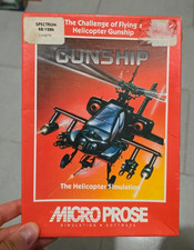 Gunship – ZX Spectrum 48K/128K – Boxed – MicroProse – Simulatore di Elicottero