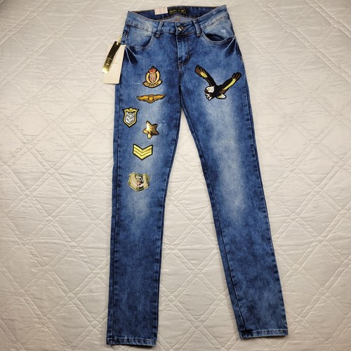 Jeans blu lavoro rebel - blu,