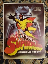 Affiche /Synopsis 1967 SUPERMAN CONTRE LES ROBOTS 22x30 /Argoman Superdiabolico