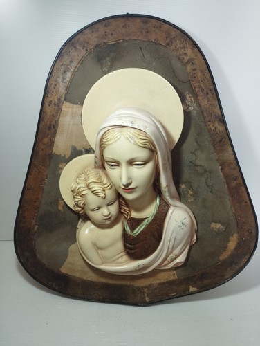 Antica madonna con bambino - antica,