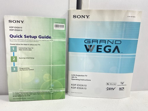 Sony grand wega kdf - grand,