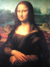 L. DA VINCI: Bellissima litografia limitata a 300 esemplari, firmata 50x65cm