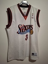 IVERSON CANOTTA PHILADELPHIA SIXERS NBA ANNI 90 MAGLIA SHIRT JERSEY CAMISETA 