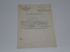 SIMCA 1000 COUPE' CERTIFICATO DI OMOLOGAZIONE 1966 (123)