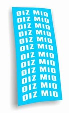 Oiz m10 Orbea adesivi ruote