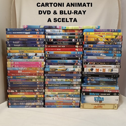 Cartoni animati dvd blu ray - cartoni,