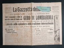 Foglio rivista La Gazzetta