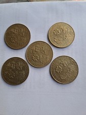 5 monete celebrative 70 anni Aeronautica Militare in lire